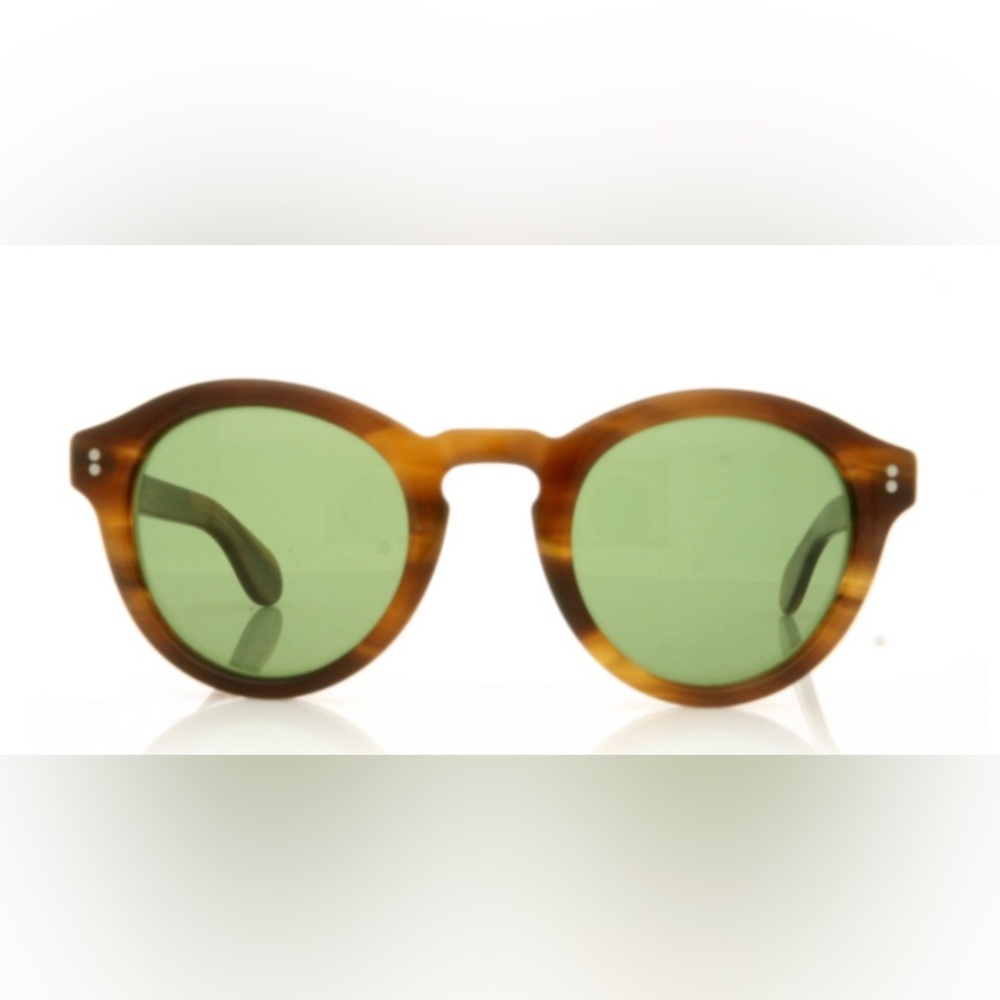 Moscot eyewear keppe col. Dark blond sunglasses 🕶️ only worn twice! Rx-able!